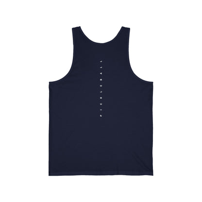 WPC GRAY POCKET LOGO (FRONT & PICKLEBALL BACK) - Unisex Jersey Tank
