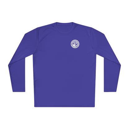 WPC WHITE-BLACK LOGOS SPORT-TEK (FRONT & BACK) - Unisex Lightweight Long Sleeve Tee