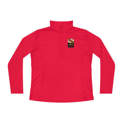 MARYLAND, ZERO, ZERO, STRT, WOMEN'S SPORT-TEK, Quarter-zip Pullover