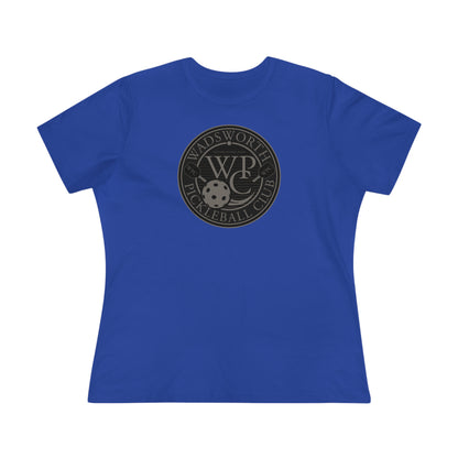 WPC GRAY BLACK, Relaxed Fit Women's T-shirt