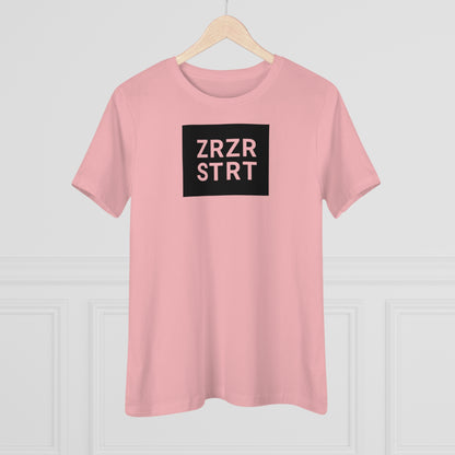 ZERO, ZERO, START, Relaxed Fit Women's T-shirt
