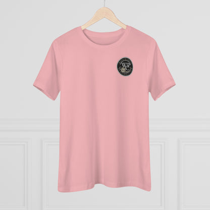 WPC GRAY WHITE, Relaxed Fit Women's T-shirt