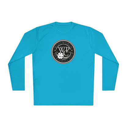 WPC GRAY LOGO SPORT-TEK (FRONT & PICKLEBALL BACK) - Unisex Lightweight Long Sleeve Tee