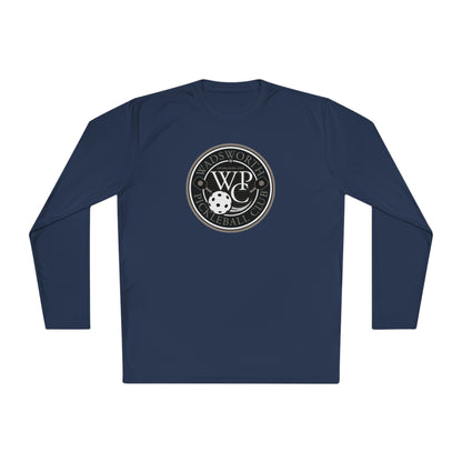 WPC GRAY LOGO SPORT-TEK (FRONT & PICKLEBALL BACK) - Unisex Lightweight Long Sleeve Tee