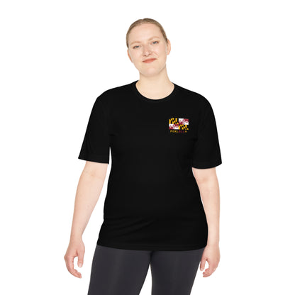 MD FLAG, PCKLBLL WOMAN ATHLETE- Unisex Moisture Wicking Tee