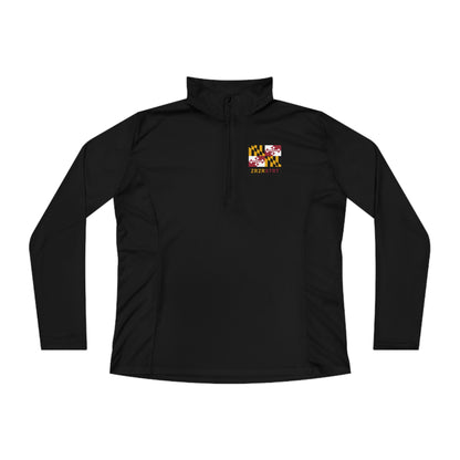 MARYLAND, ZERO, ZERO, START, WOMEN'S SPORT-TEK, Quarter-zip Pullover