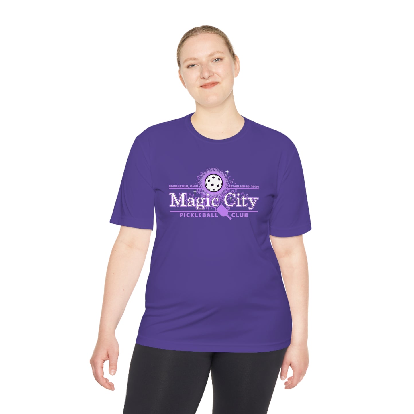 MCPC LOGO (FRONT & PICKLEBALL BACK) - UNISEX, Unisex Moisture Wicking SPORT-TEK Tee