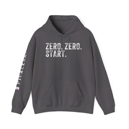 ZERO. ZERO. START. Unisex Heavy Blend™ Hooded Sweatshirt