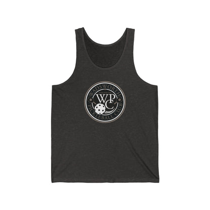 WPC GRAY LOGO (FRONT & PICKLEBALL BACK) - Unisex Jersey Tank