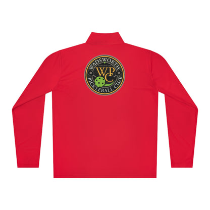WPC COLOR LOGOS (FRONT & BACK) - Unisex Quarter-Zip Pullover