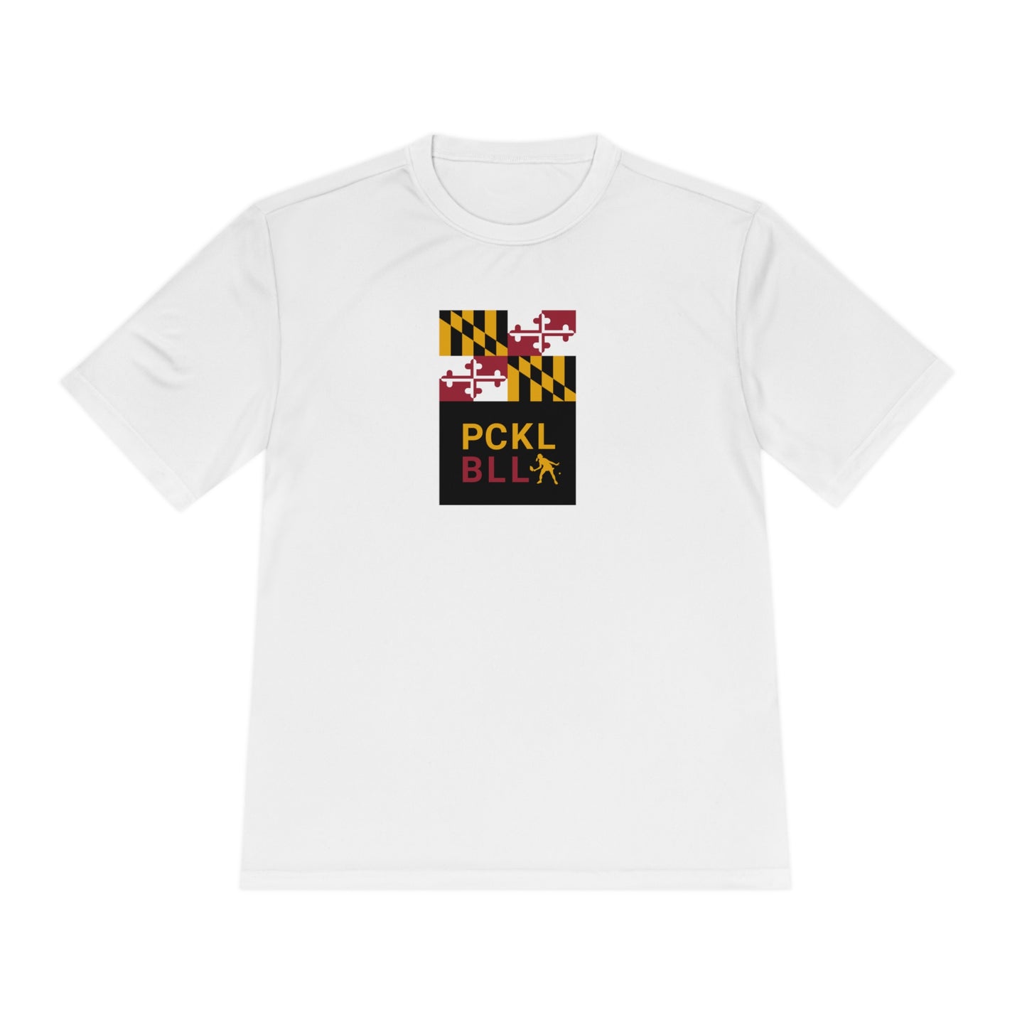 MD FLAG, PCKL-BLL WOMAN ATHLETE- Unisex Moisture Wicking Tee