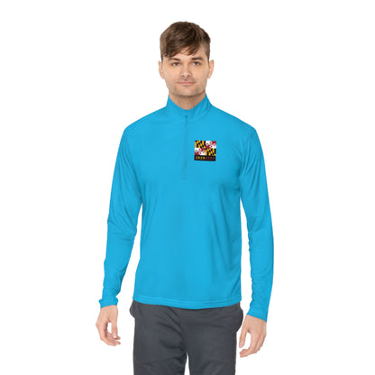 MARYLAND ZERO, ZERO, START, SPORT-TEK, Unisex Quarter-Zip Pullover