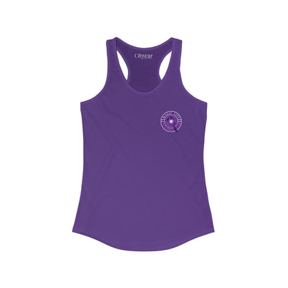 MCPC CIRCULAR LOGO (FRONT ONLY) - Women's Ideal Racerback Tank