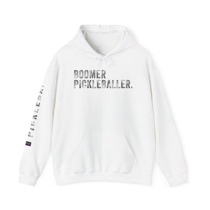 BOOMER PICKLEBALLER, Unisex Heavy Blend™ Hooded Sweatshirt