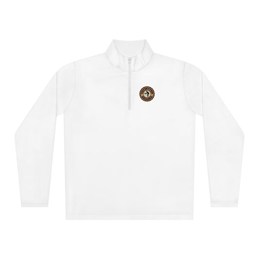 RETIREMENT PLAN, MALE ATHLETE, SPORT-TEK: Unisex Quarter-zip Pullover