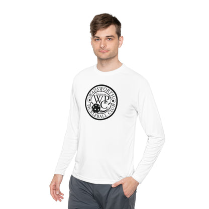 WPC BLACK-WHITE LOGO SPORT-TEK (FRONT & PICKLEBALL BACK) - Unisex Lightweight Long Sleeve Tee