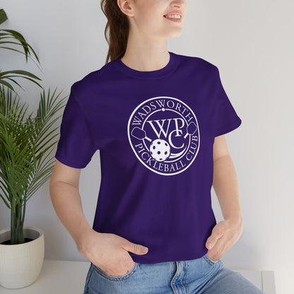 WPC White Logo- Unisex Jersey Short Sleeve Tee