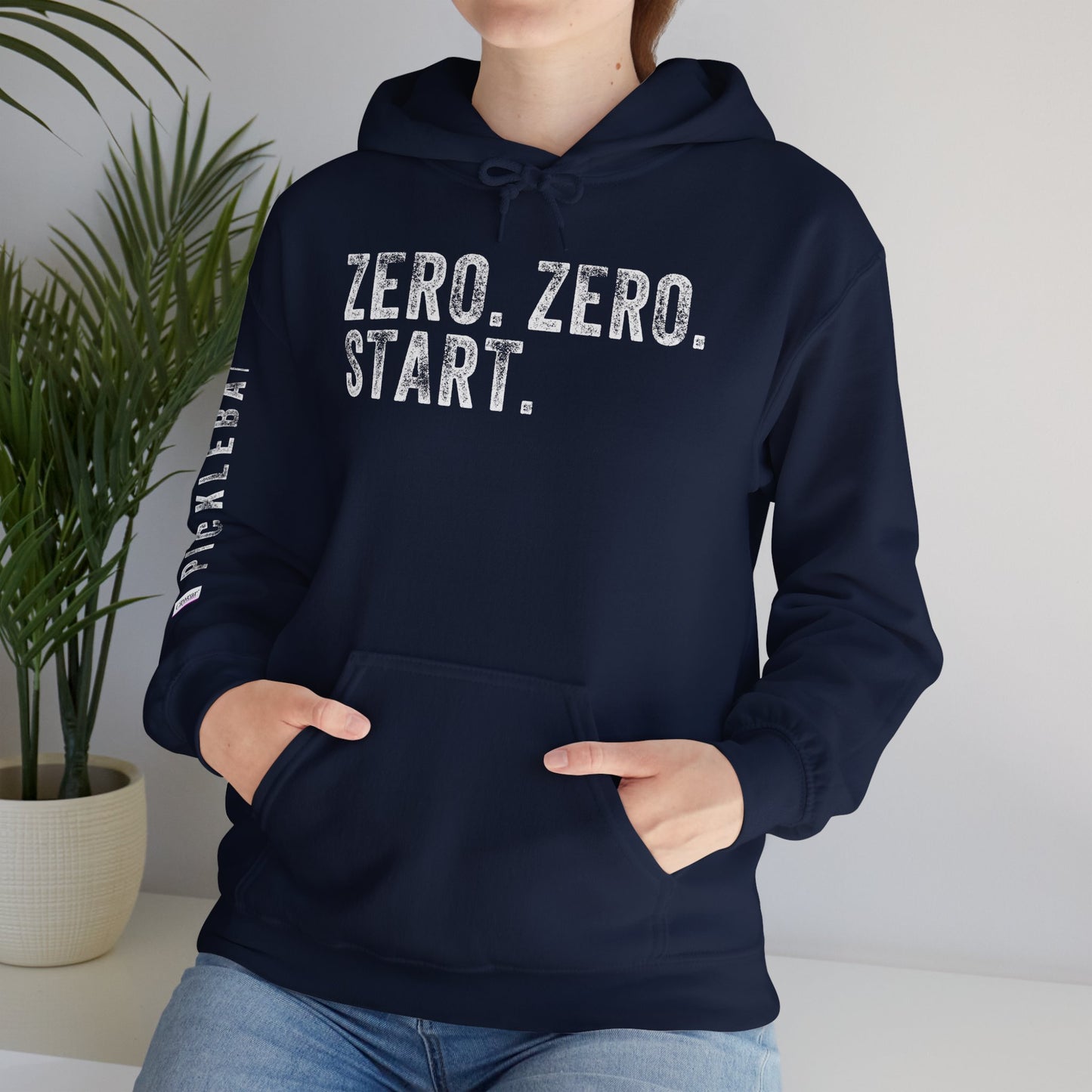 ZERO. ZERO. START. Unisex Heavy Blend™ Hooded Sweatshirt