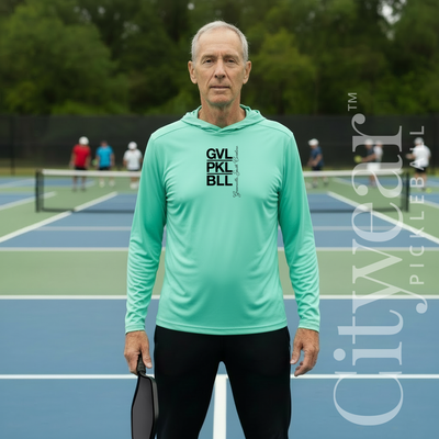 Men's UV Long Sleeve Hoodie-GVL