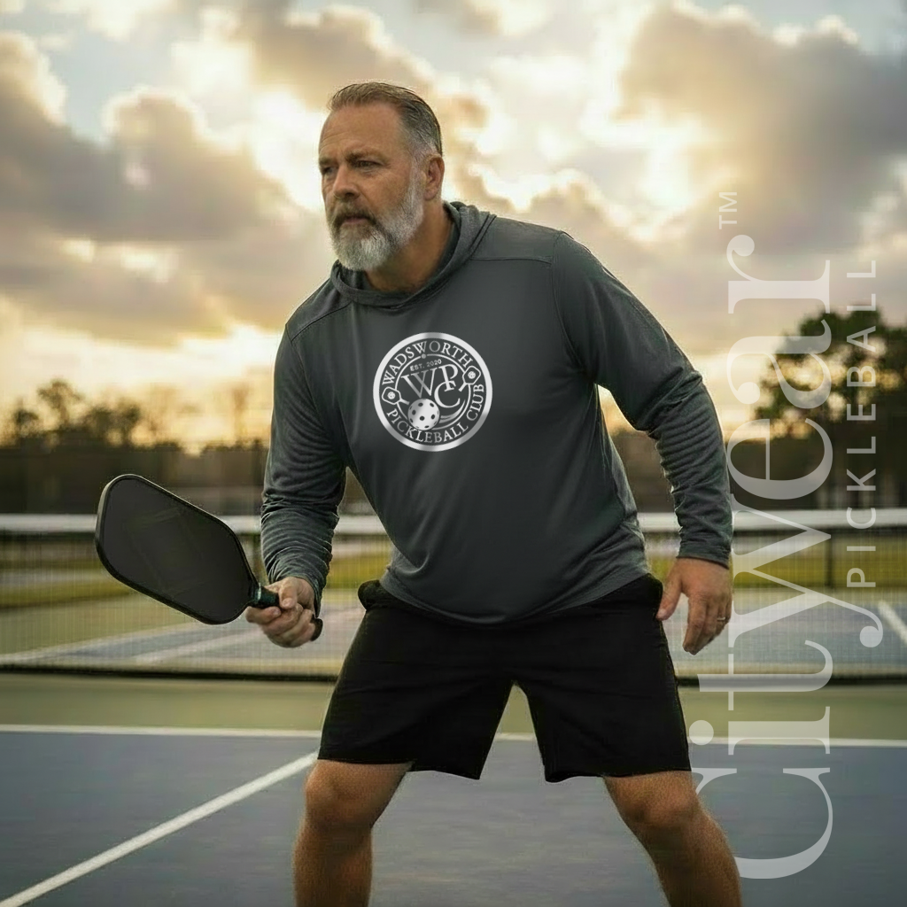 Men's UV Long Sleeve Hoodie-WPC