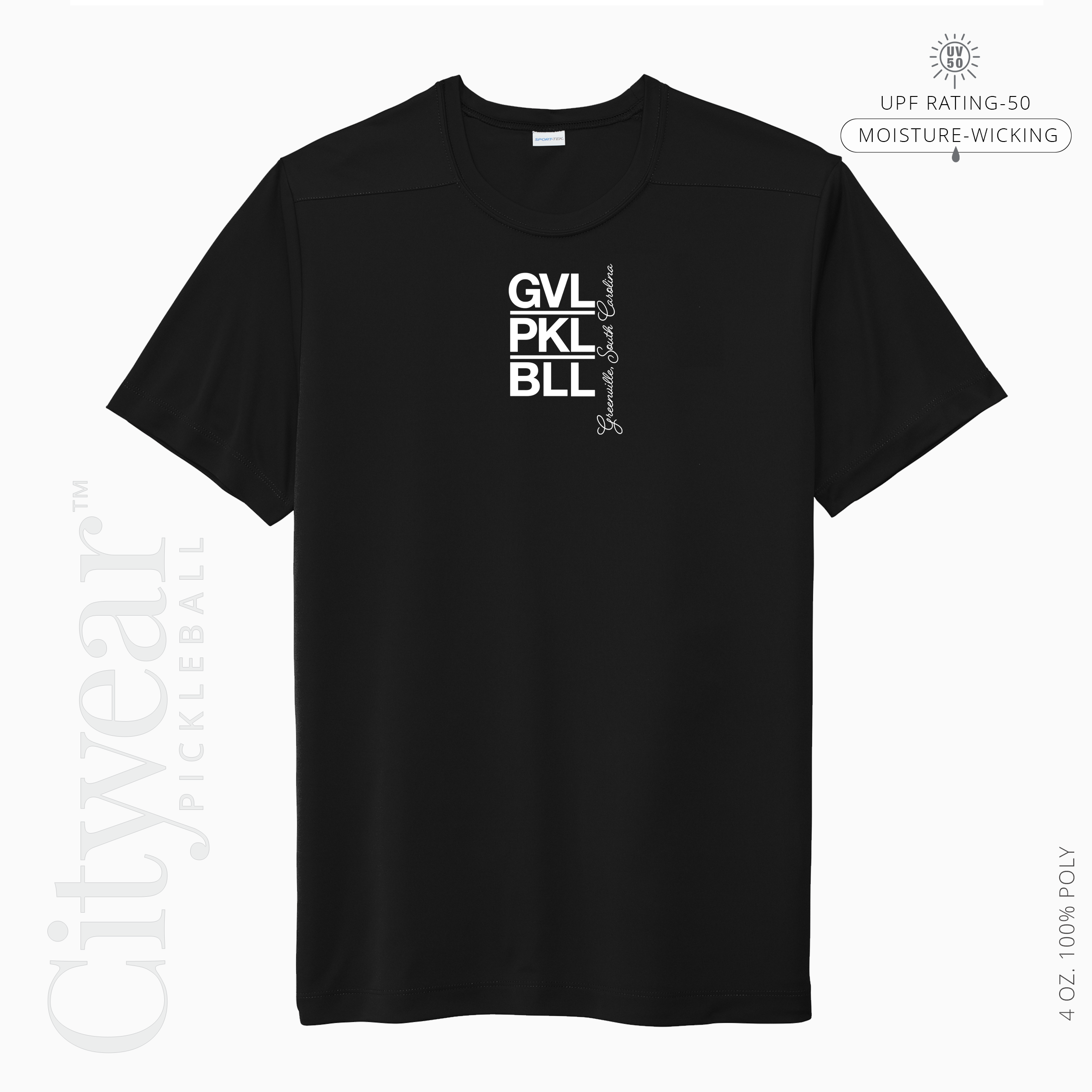 Men's UV Crewneck T-Shirt-GVL