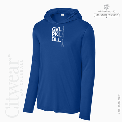 Men's UV Long Sleeve Hoodie-GVL