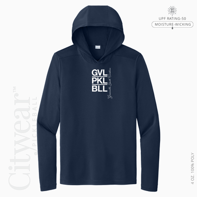 Men's UV Long Sleeve Hoodie-GVL