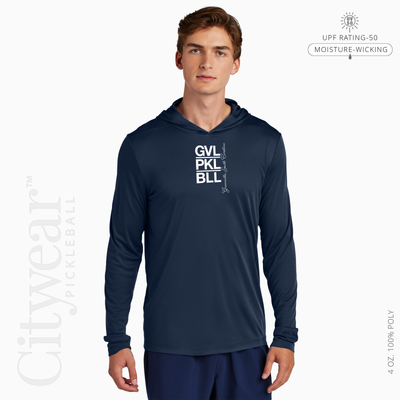 Men's UV Long Sleeve Hoodie-GVL