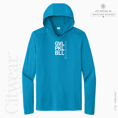 Men's UV Long Sleeve Hoodie-GVL