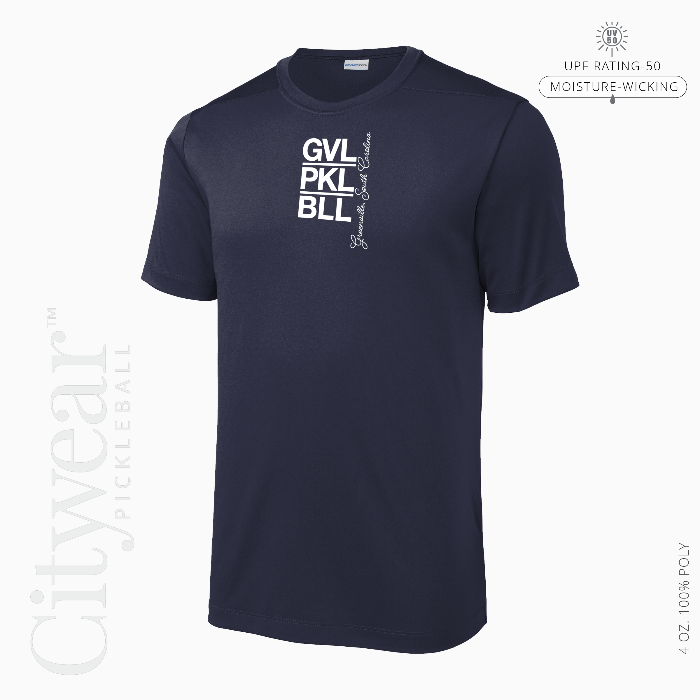 Men's UV Crewneck T-Shirt-GVL