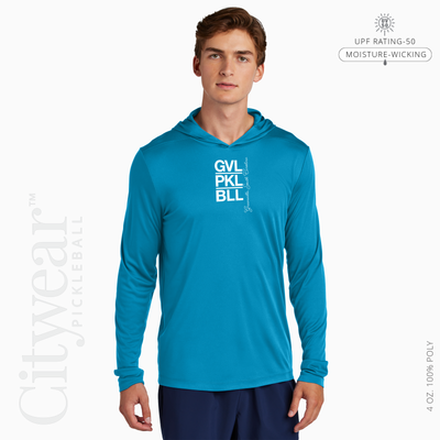 Men's UV Long Sleeve Hoodie-GVL