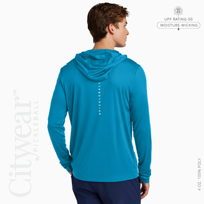 Men's UV Long Sleeve Hoodie-GVL