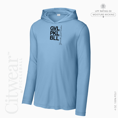 Men's UV Long Sleeve Hoodie-GVL