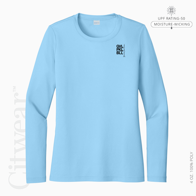 Women's UV Long Sleeve (Medallion) T-Shirt-GVL