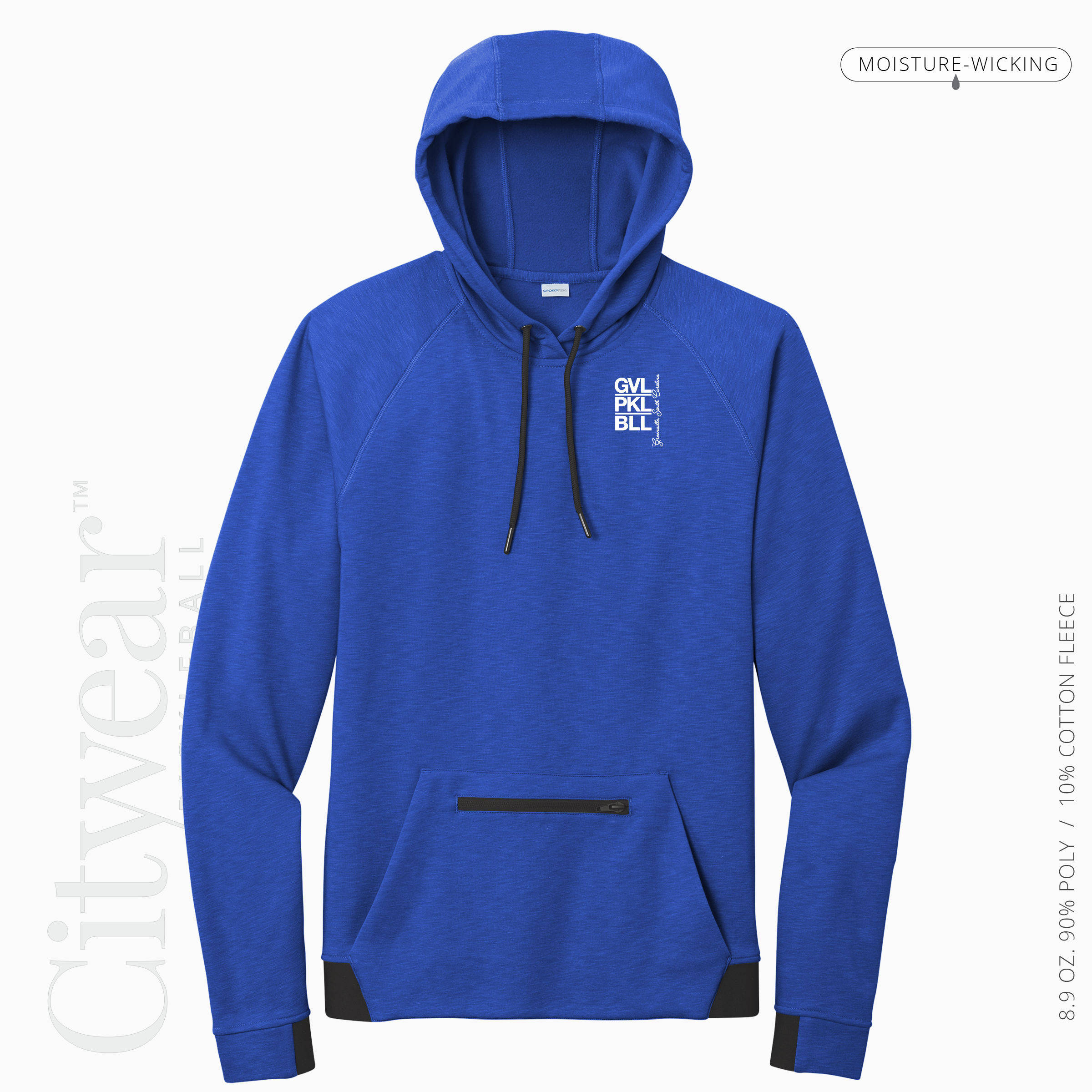 Men's Strive Hooded (Medallion) Pullover-GVL