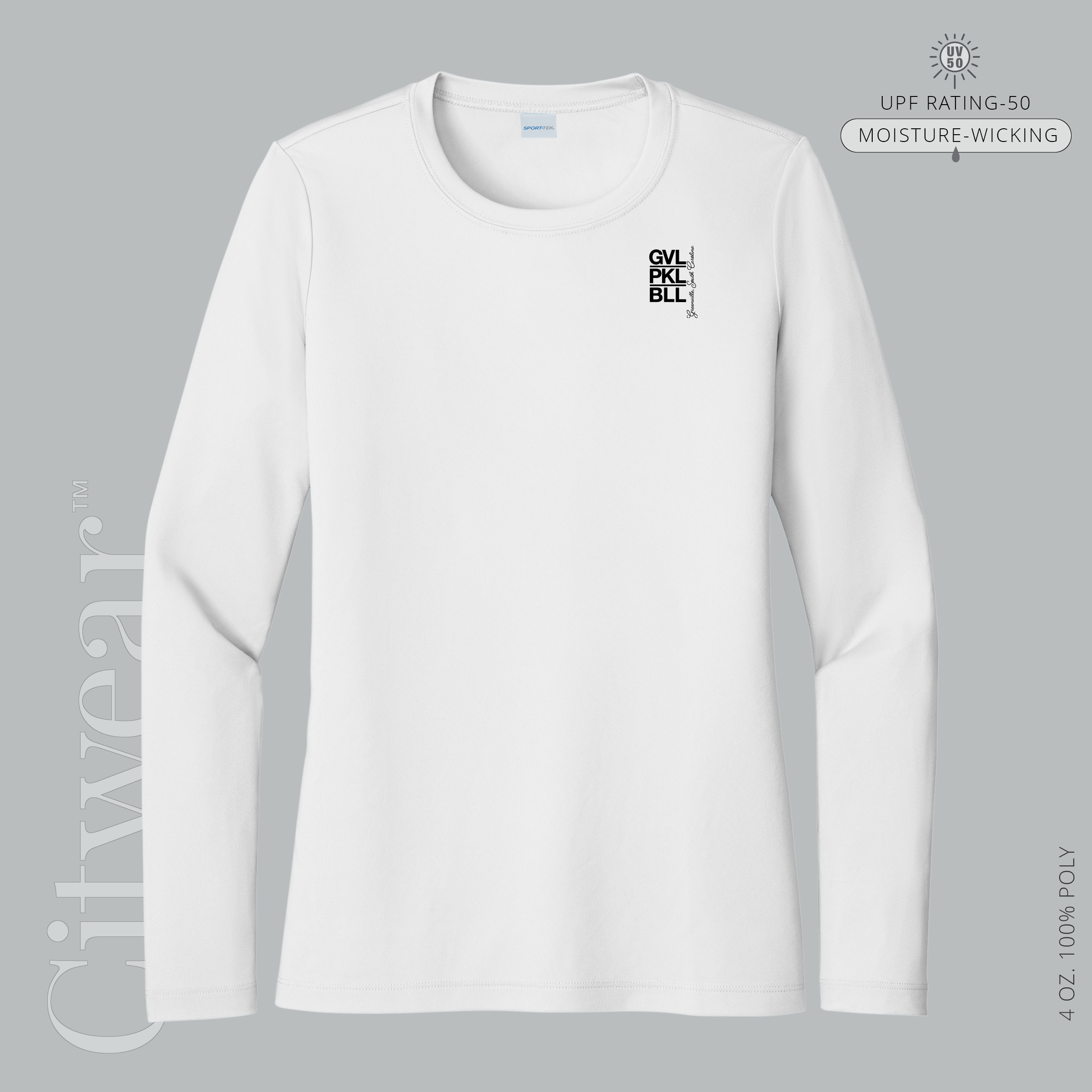 Women's UV Long Sleeve (Medallion) T-Shirt-GVL