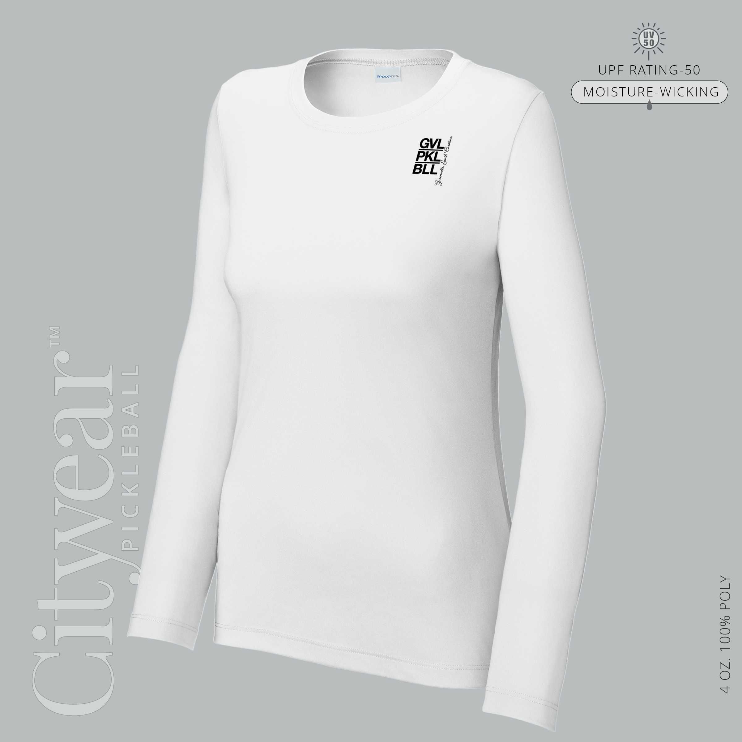 Women's UV Long Sleeve (Medallion) T-Shirt-GVL