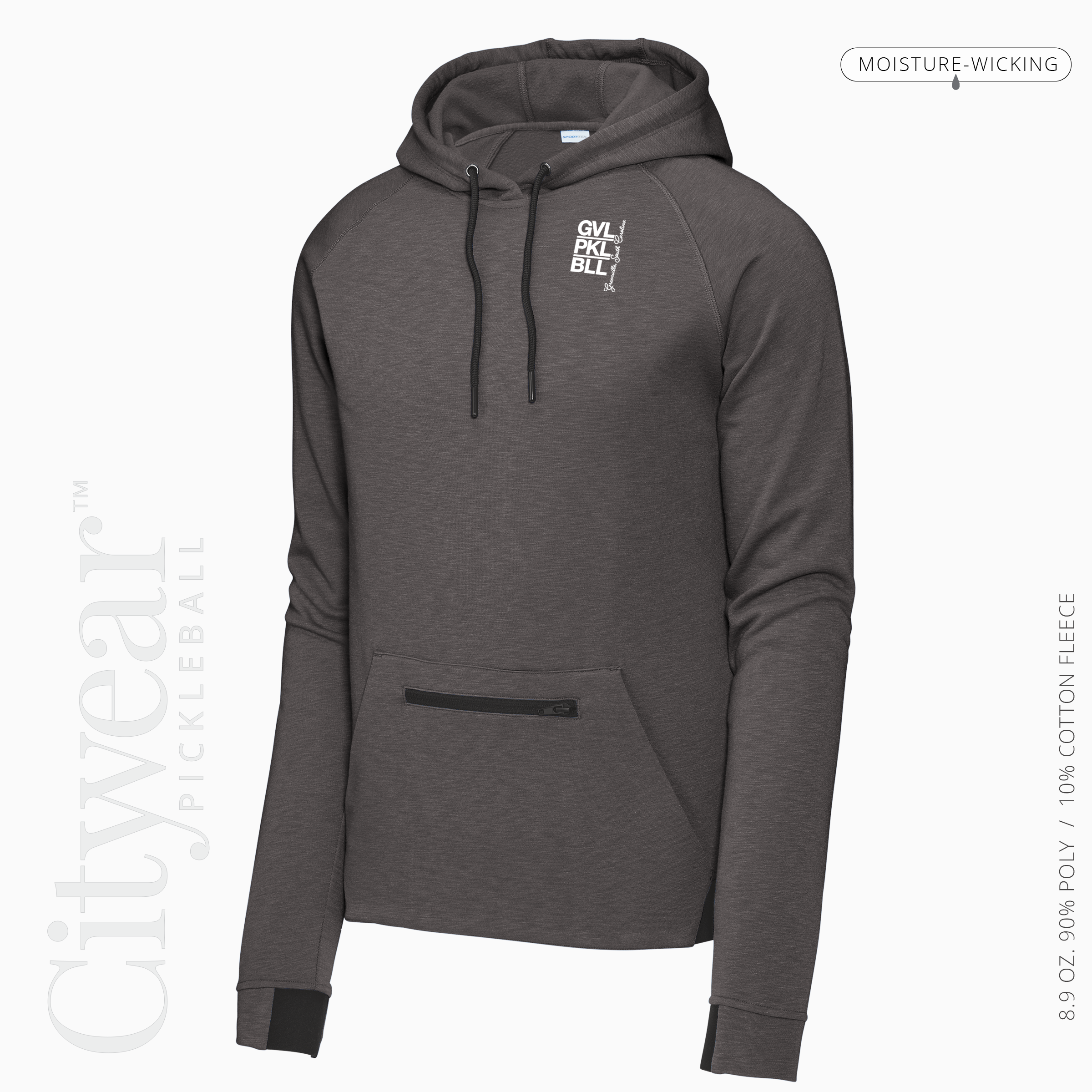 Men's Strive Hooded (Medallion) Pullover-GVL