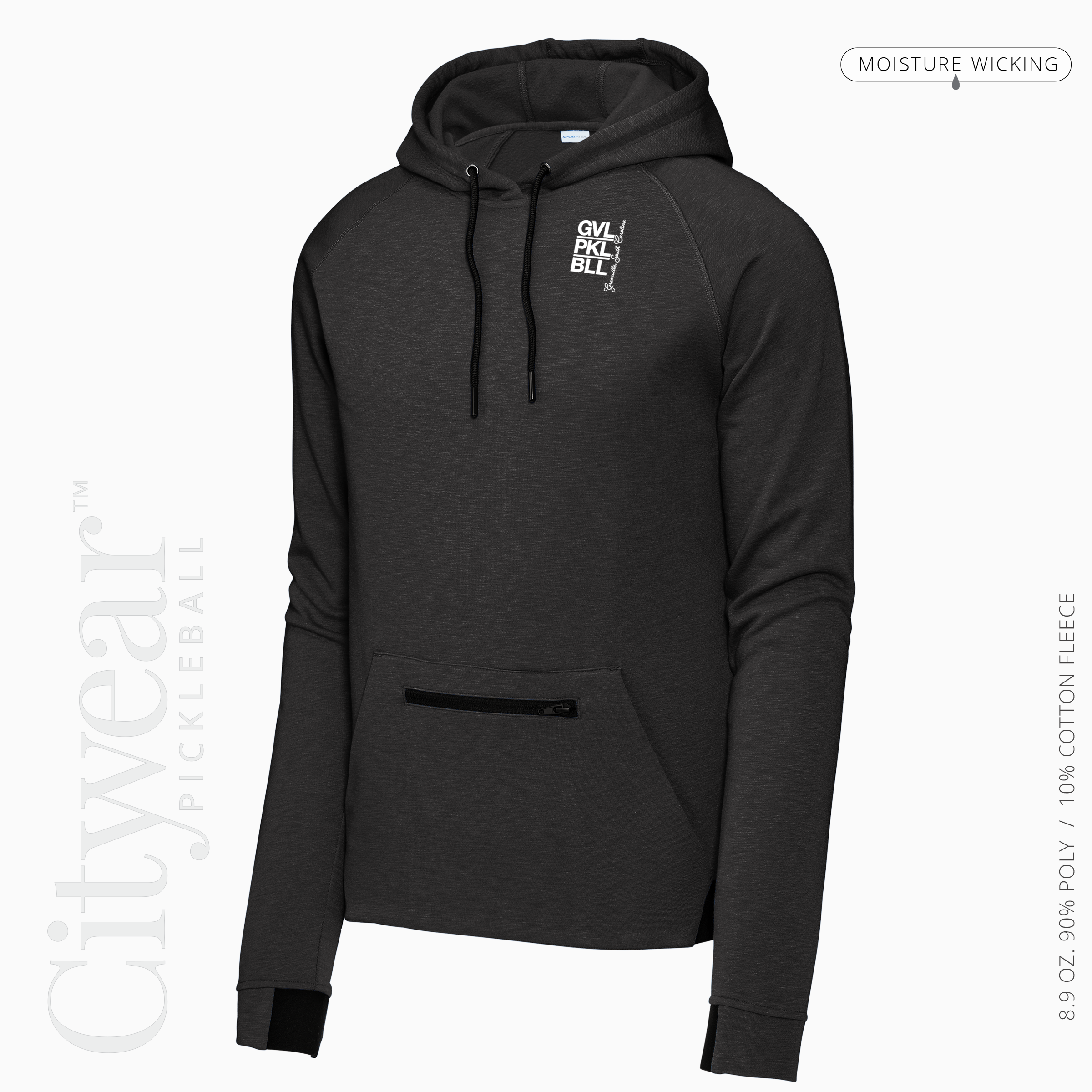 Men's Strive Hooded (Medallion) Pullover-GVL