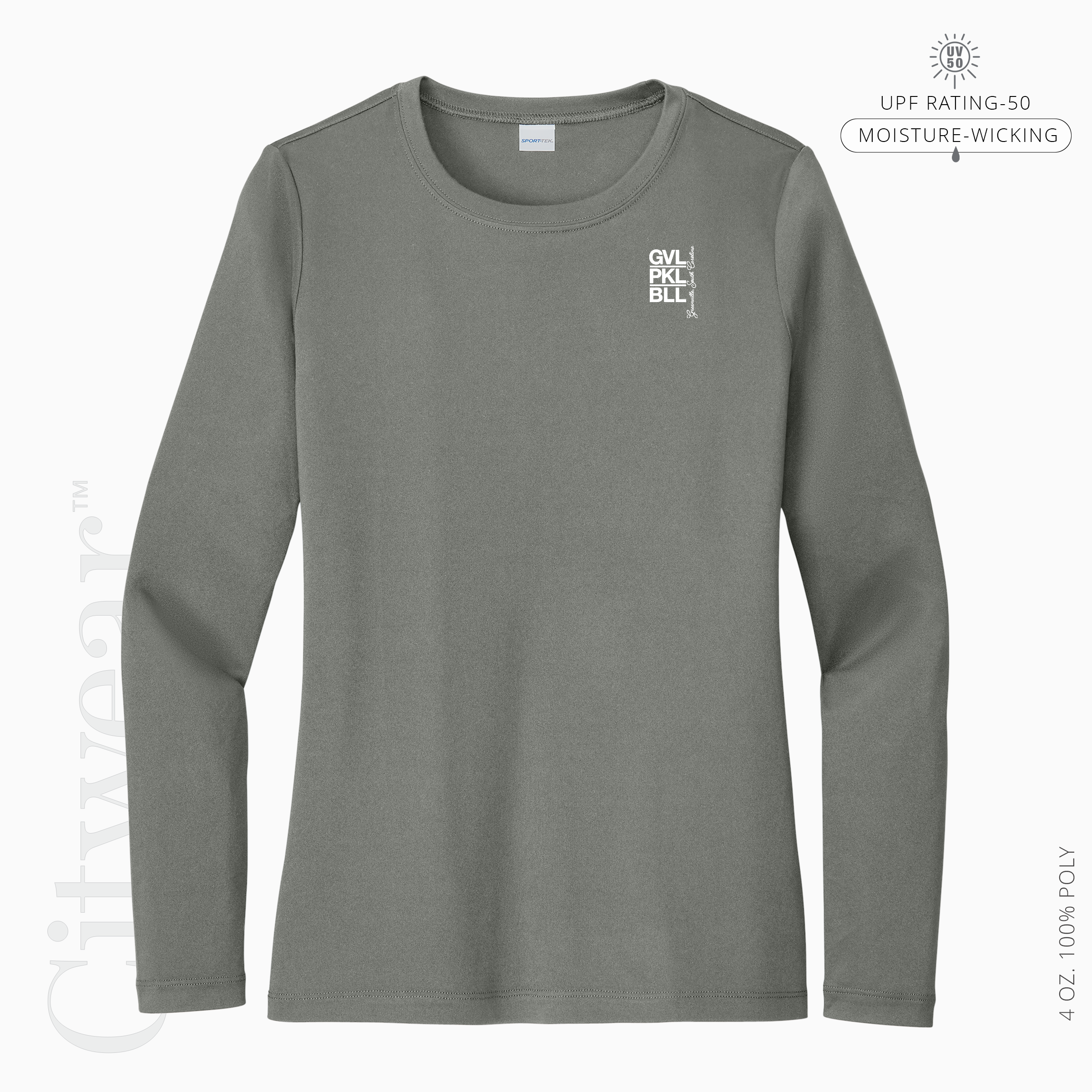 Women's UV Long Sleeve (Medallion) T-Shirt-GVL