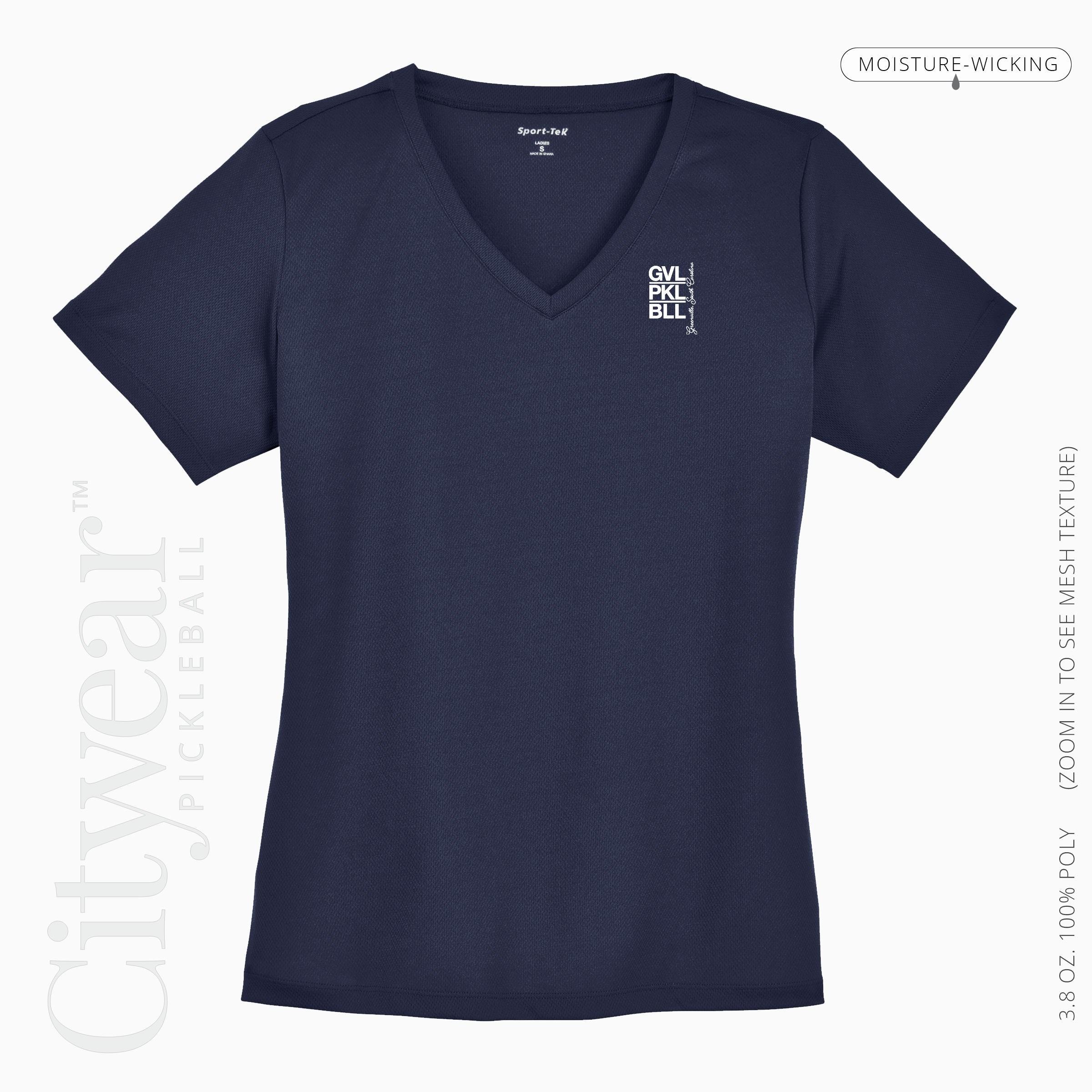 Women’s V-Neck T-Shirt-GVL