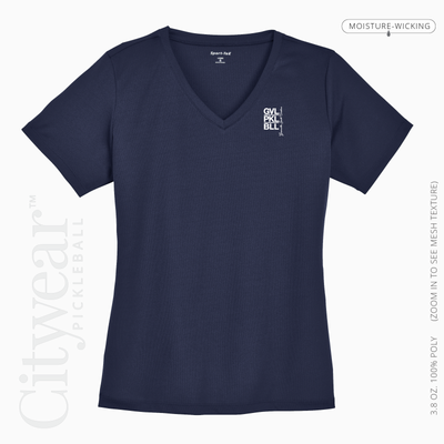 Women’s V-Neck T-Shirt-GVL