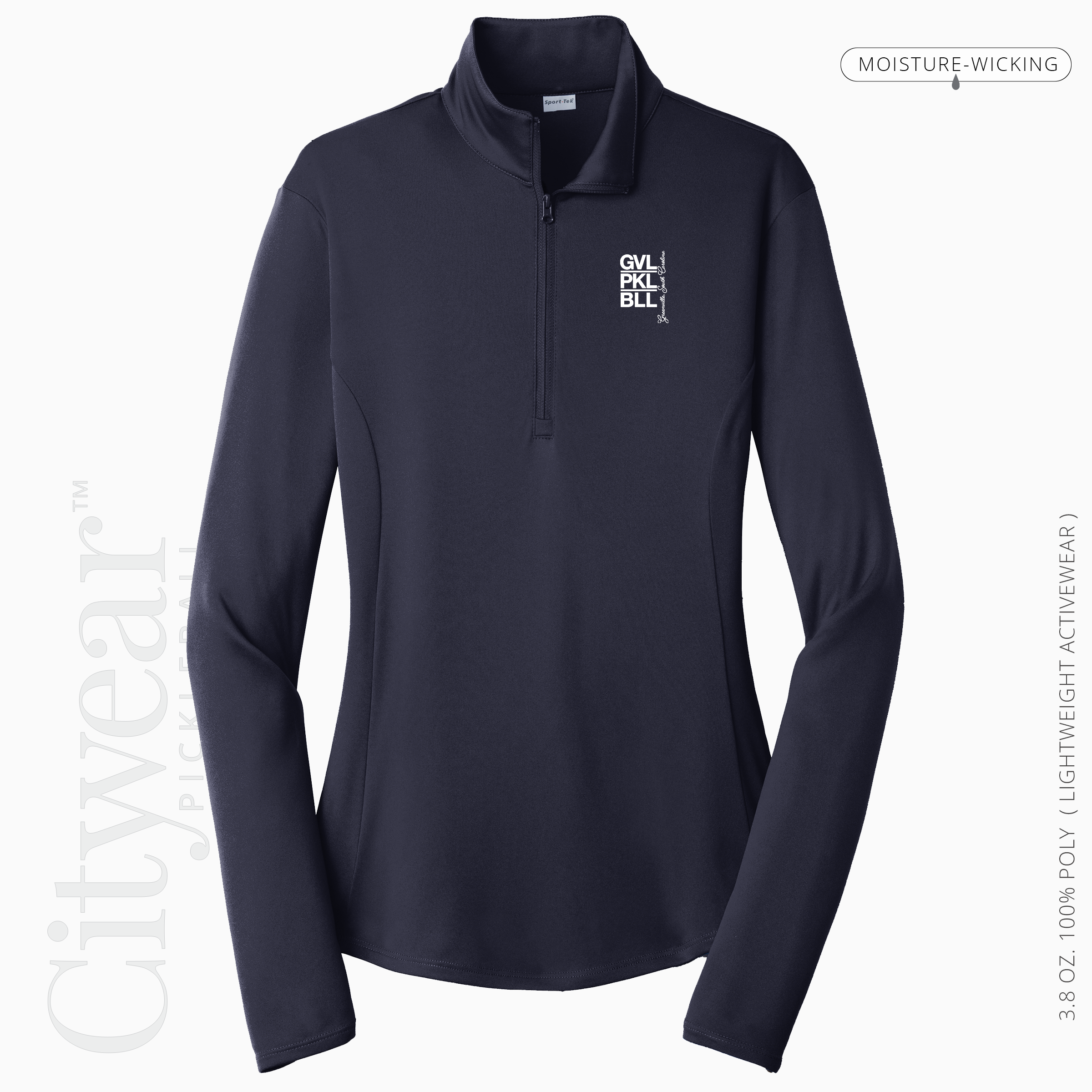 Women's Quarter-Zip Pullover-GVL