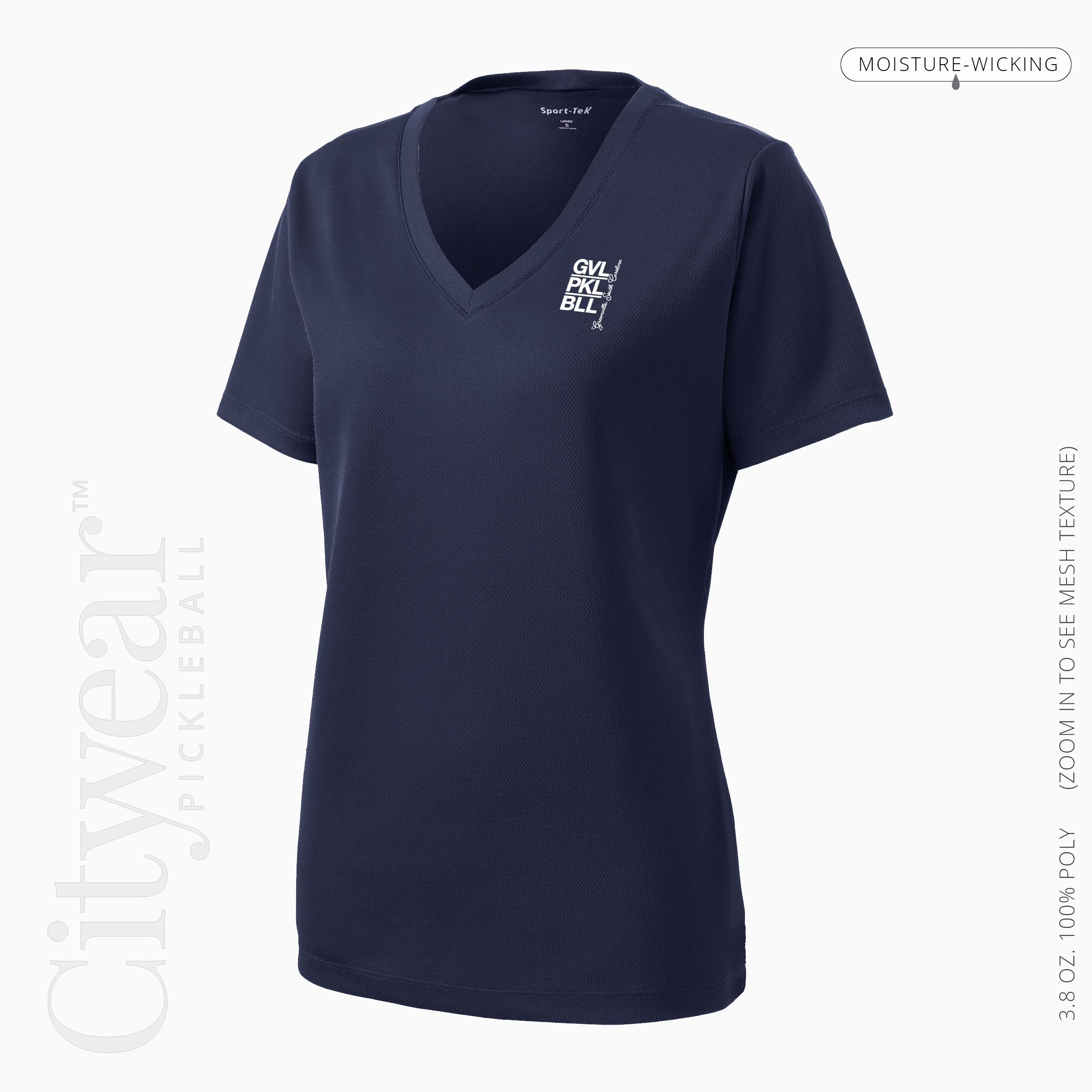 Women’s V-Neck T-Shirt-GVL