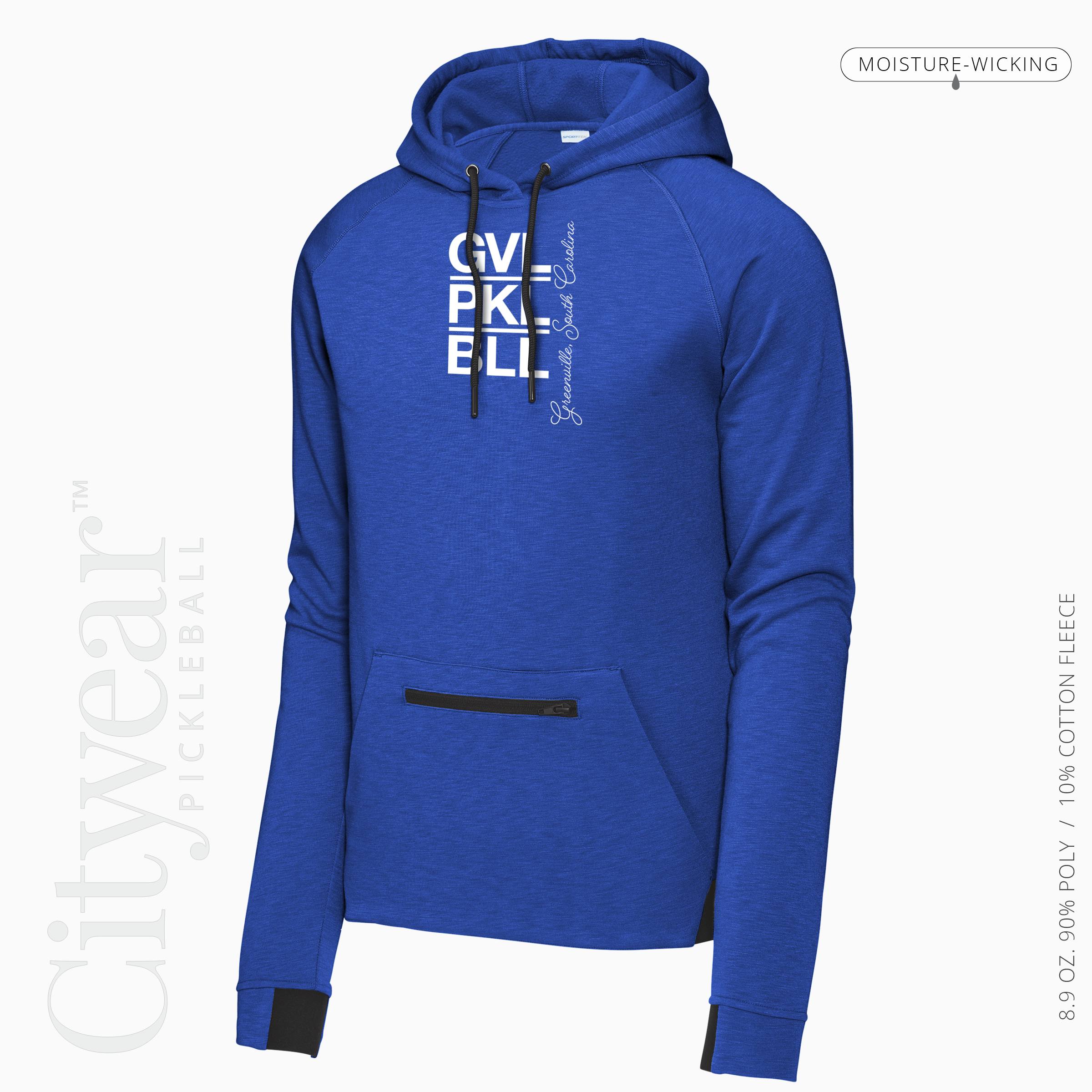 Men's Strive Hooded Pullover-GVL
