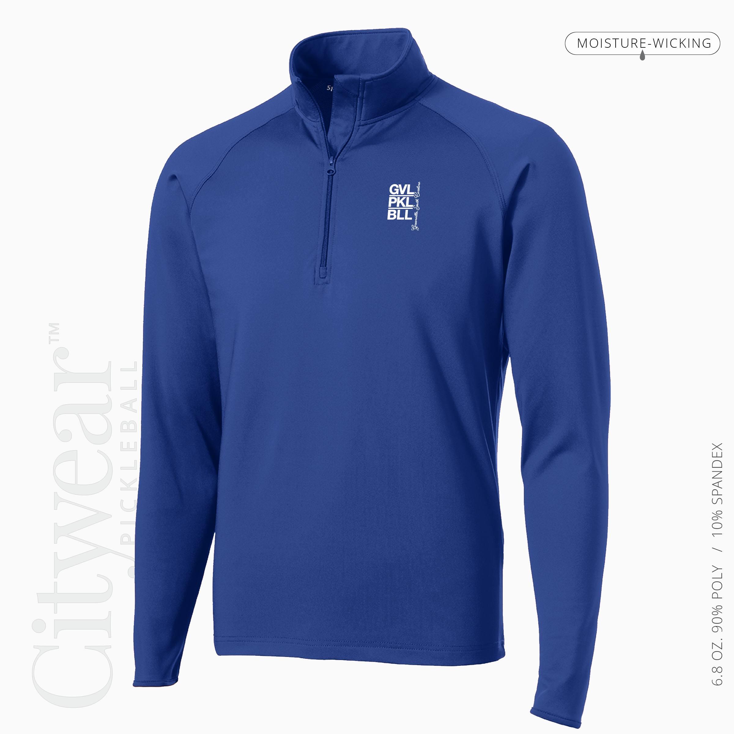 Men's Stretch Quarter-Zip Pullover-GVL