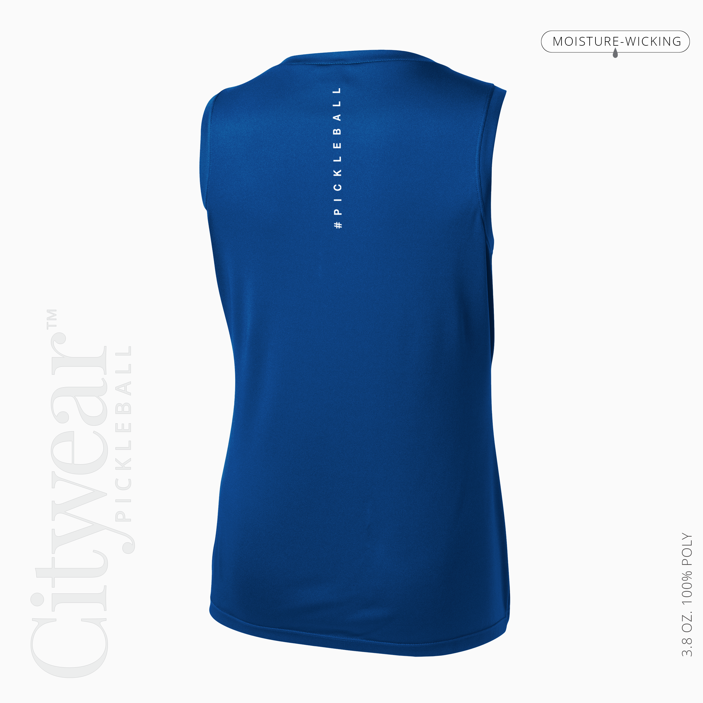Women's V-Neck Sleeveless T-Shirt-GVL