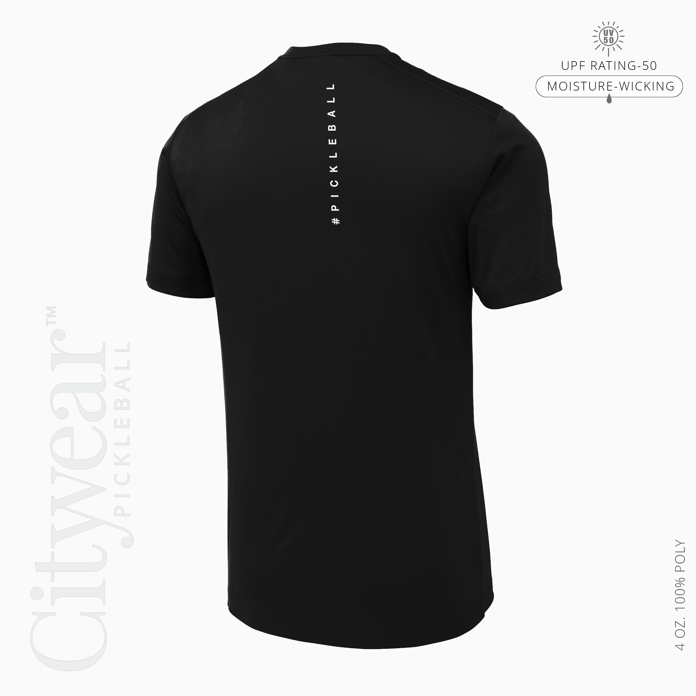 Men's UV Crewneck (Medallion) T-Shirt-GVL