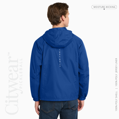 Men's Hooded Raglan Jacket-GVL