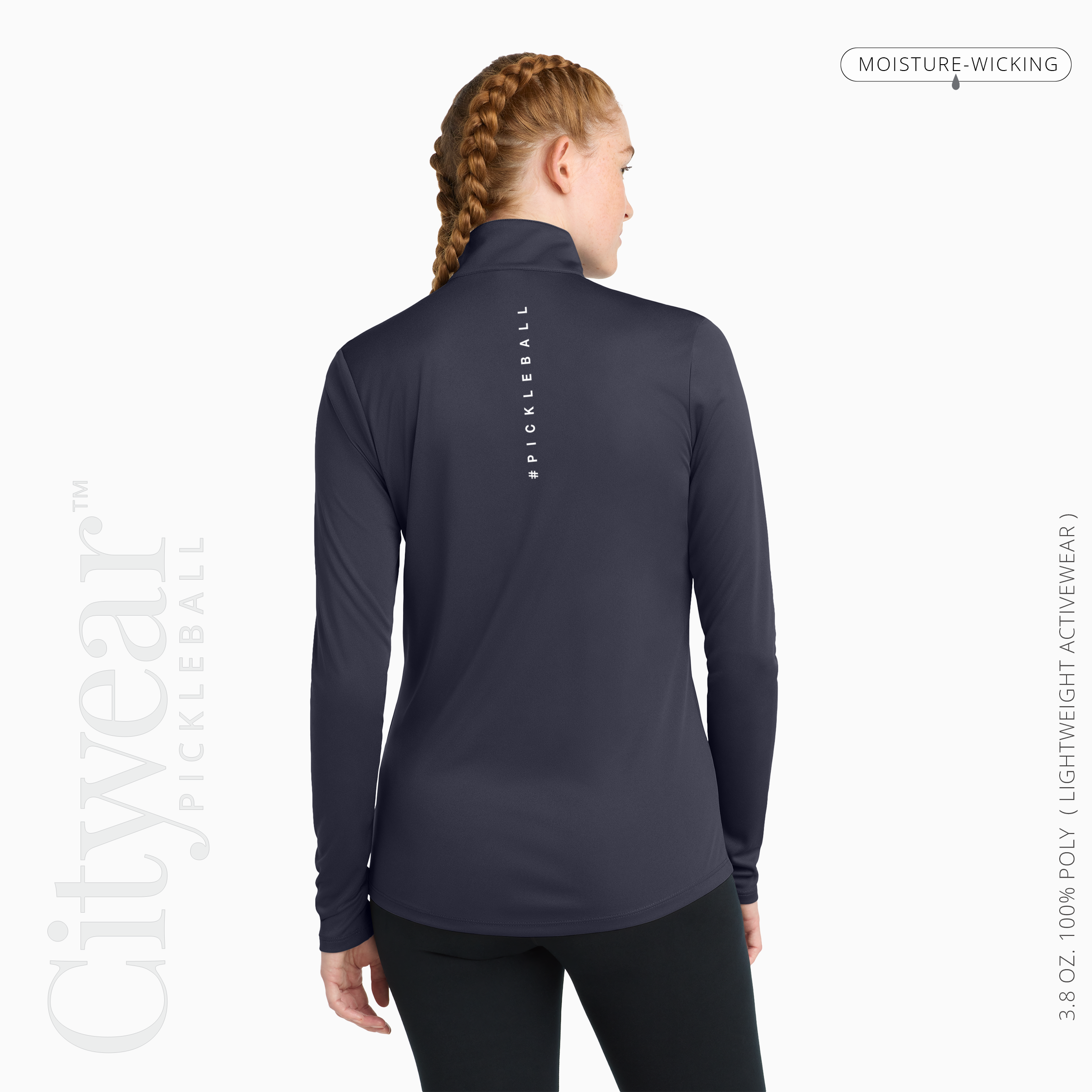 Women's Quarter-Zip Pullover-GVL